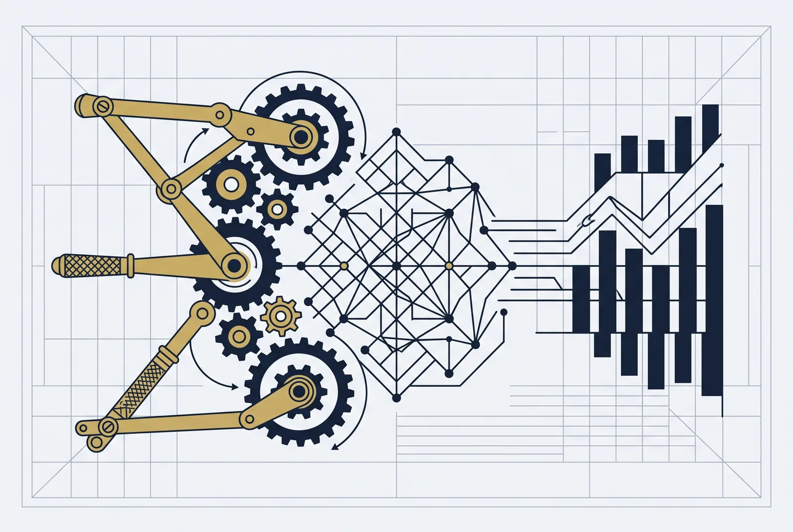 AI can refresh actuals and surface risk, but the driver math that turns inputs into revenue and cash must be deterministic and reconciled, not re-derived by an LLM.