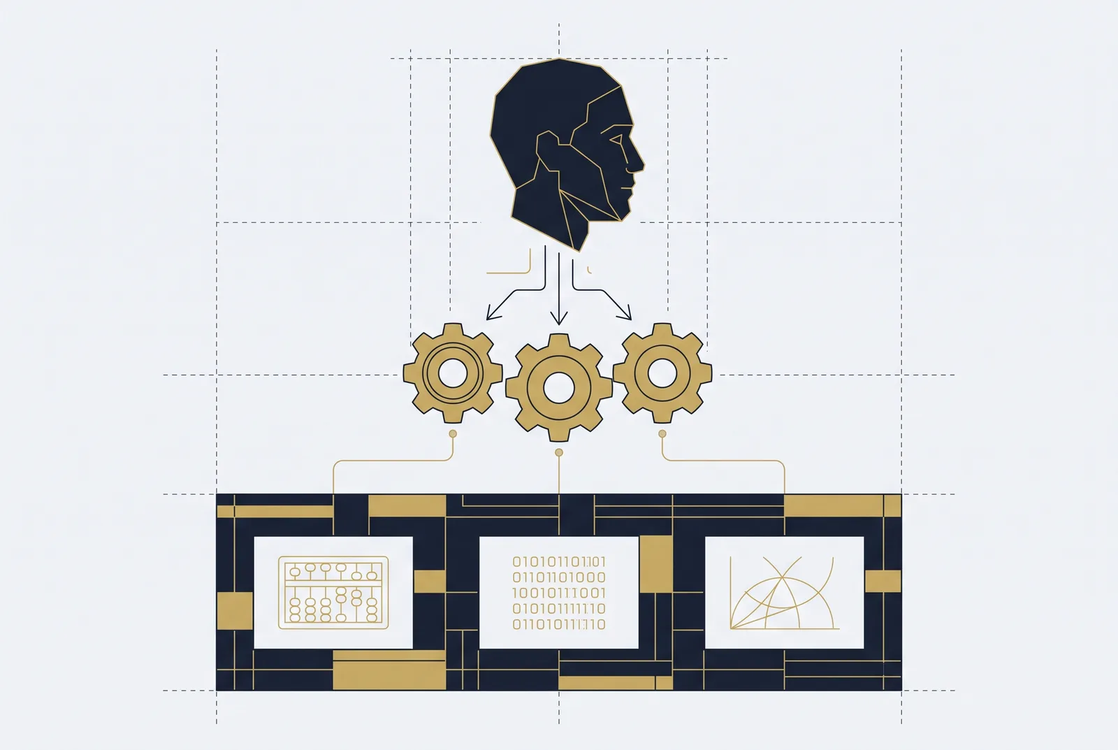 An LLM predicts what a number should look like; it does not run the formula. The fix for agentic finance is to route every calculation through deterministic tools over one reconciled model.