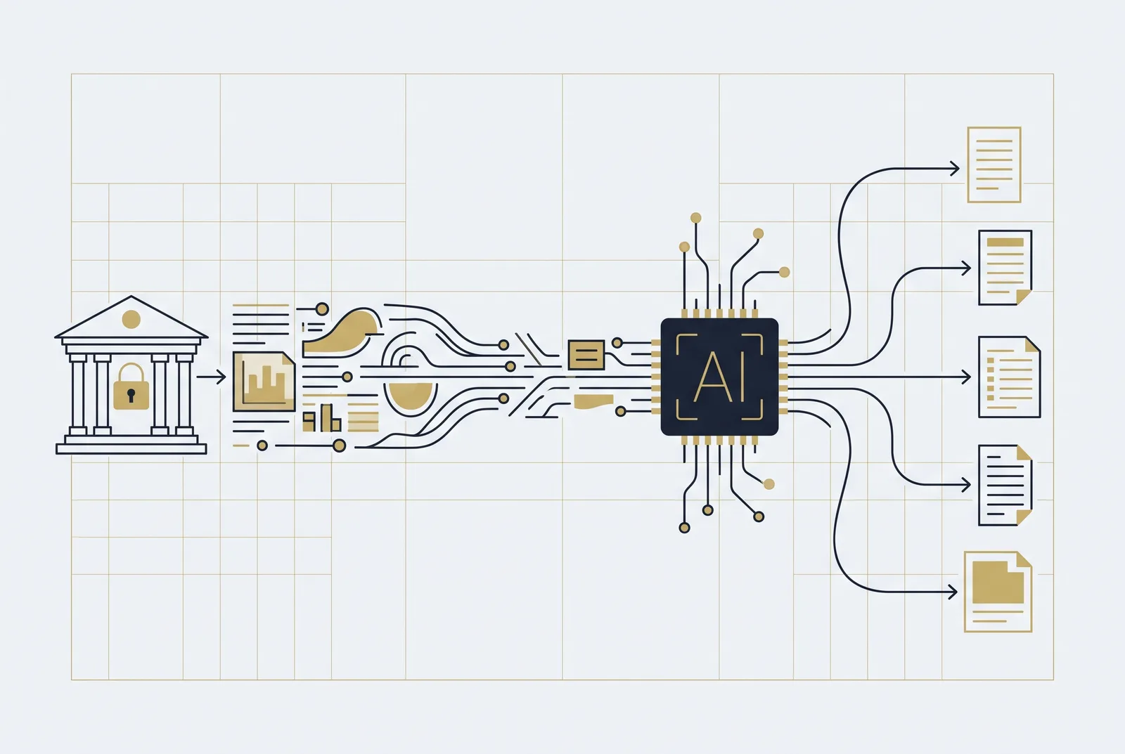 Most employees use AI; few use approved tools. Pasting draft financials into public chatbots triggers data leaks. A governed numbers layer replaces the shadow tool.
